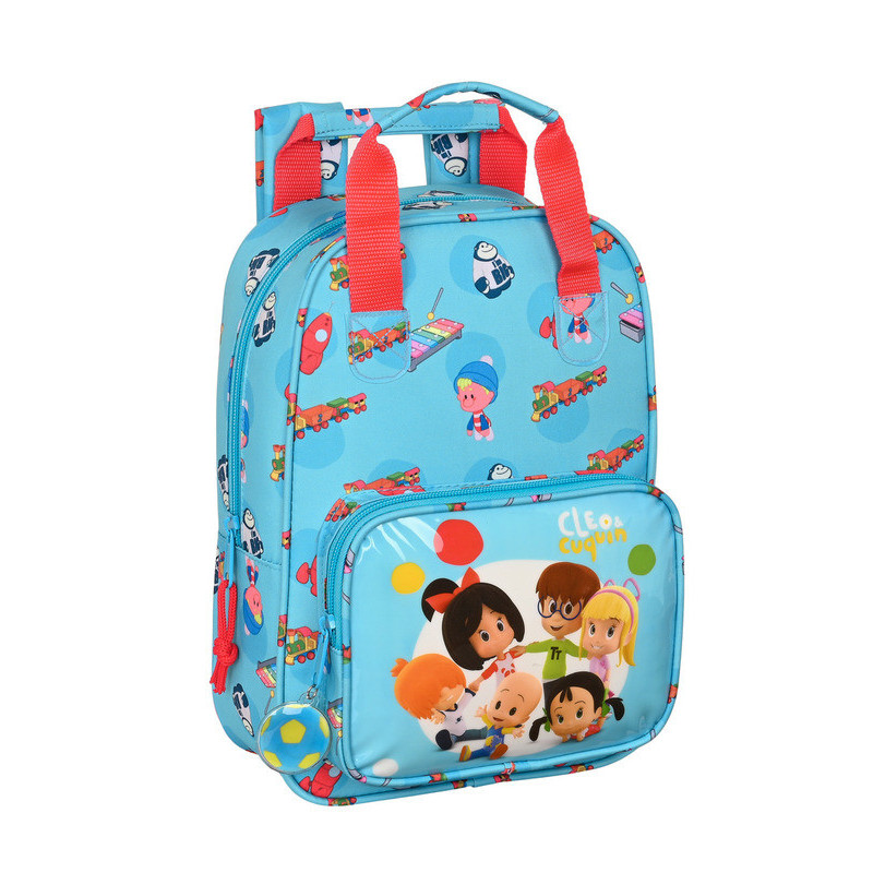 MOCHILA INFANTIL CON ASAS ADAPT. A CARRO CLEO & CUQUIN "GOOD NIGHT" 612259765 28*20 SAFTA22
