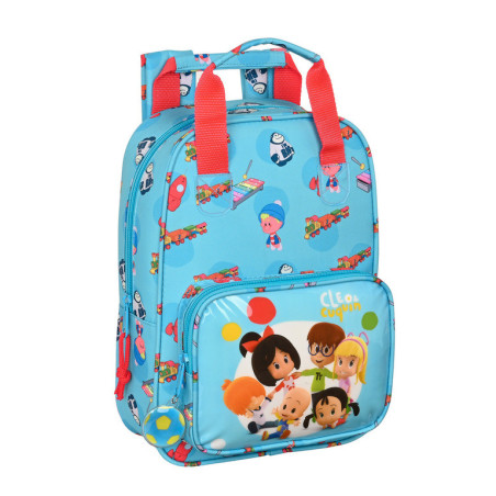 MOCHILA INFANTIL CON ASAS ADAPT. A CARRO CLEO & CUQUIN "GOOD NIGHT" 612259765 28*20 SAFTA22