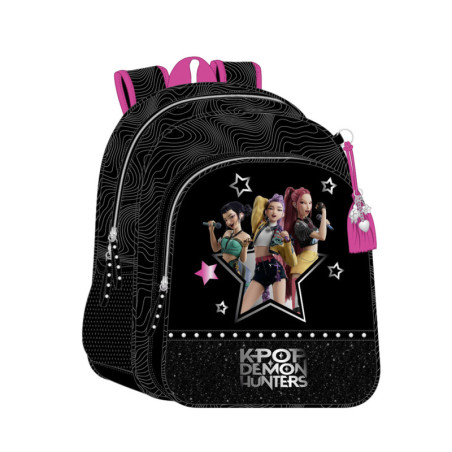 MOCHILA JUNIOR ADAPT.CARRO K-POP DEMON HUNTERS - ENERGY SAFTA26 642668640 38X32