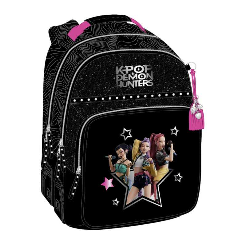 MOCHILA DOBLE ADAPT.CARRO K-POP DEMON HUNTERS - ENERGY SAFTA26 642668773 42X32
