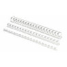 CANUTILLO PLASTICO 28MM BLANCO CJ.50U FELLOWES