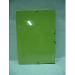 CARPETA DEC FL GOMAS AGATHA 06 BASICA VERDE 20159 ^