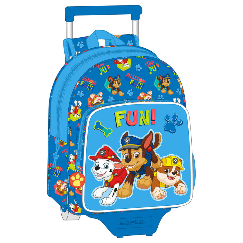 MOCHILA 185+CARRO 705 PAW PATROL "FRIENDSHIP" 612256020 34*26 SAFTA22