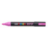 MARCADOR UNI-BALL POSCA PC-5M PUNTA REDONDA 1,8-2,5MM FLUOR ROSA (F13)