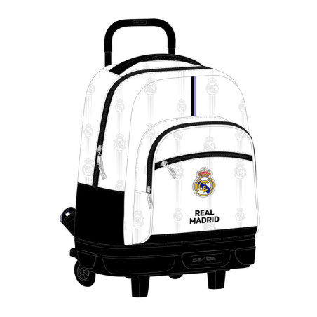 MOCHILA GDE. C/RUEDAS COMPACT EXT.SIMPLE REAL MADRID 1ª EQUIP. 22/23 SAFTA23 ENERO 612254918