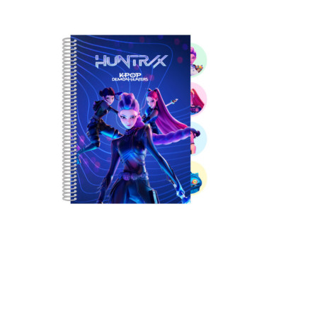 BLOC DE NOTAS A5 K-POP DEMON HUNTERS - STATIONERY SAFTA26 542660077 2,1X14,8