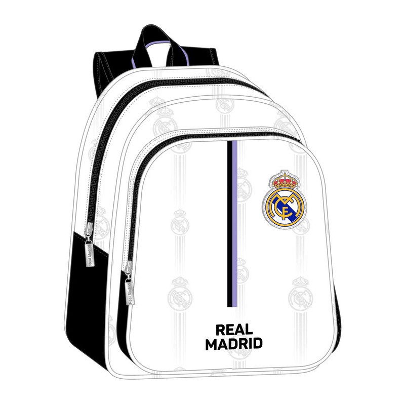 MOCHILA INFANTIL ADAP.CARRO REAL MADRID 1ª EQUIP. 22/23 SAFTA23 ENERO 612254006