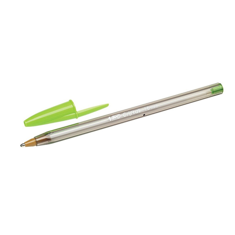 BOLIGRAFO BIC CRISTAL LARGE FASHION COLOURS VERDE LIMA C/20U 927885