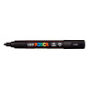 MARCADOR UNI-BALL POSCA PC-5M PUNTA REDONDA 1,8-2,5MM NEGRO (24) 152777000