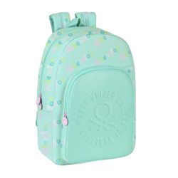 MOCHILA ADAPTABLE BENETTON "WORLD" 612251876 46*30 SAFTA22