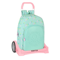 MOCHILA 876+CARRO EVOLUTION BENETTON "WORLD" 612251860 46*30 SAFTA22