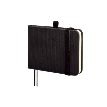 AGENDA TEXTURA M0 SVV 2026 NEGRO+ FINOCAM26 881706026 108 X 16 X 77 MM