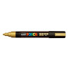 MARCADOR UNI-BALL POSCA PC-5M PUNTA REDONDA 1,8-2,5MM ORO (25)