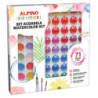 SET ACUARELA WATERCOLOR SET ALPINO COLOR EXPERIENCE 71 PZAS AQ001040 UNIDAD