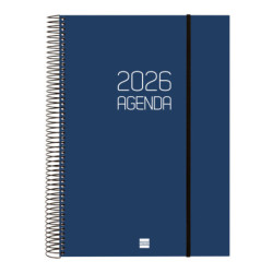 AGENDA OPAQUE E40 1DP 2026 AZUL+ FINOCAM26 742921026 230 X 29 X 297 MM