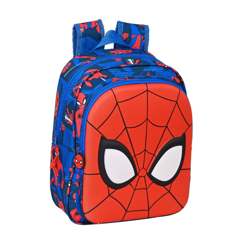 MOCHILA INFANTIL ADAPTABLE SPIDER-MAN "GREAT POWER" 612243524 33*27 SAFTA22