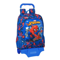 MOCHILA 522+CARRO 905 SPIDER-MAN "GREAT POWER" 612243313 42*32 SAFTA22