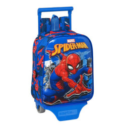 MOCHILA 232+CARRO 805 SPIDER-MAN "GREAT POWER" 612243280 28*22 SAFTA22
