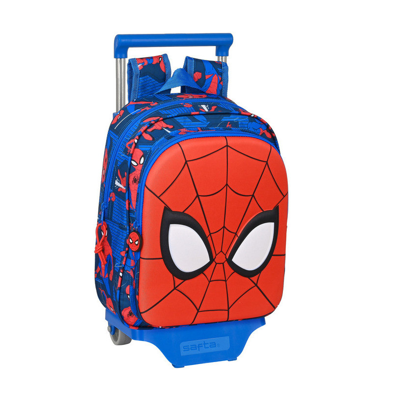 MOCHILA 524+CARRO 705 SPIDER-MAN "GREAT POWER" 612243020 33*27 SAFTA22
