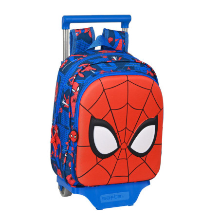 MOCHILA 524+CARRO 705 SPIDER-MAN "GREAT POWER" 612243020 33*27 SAFTA22