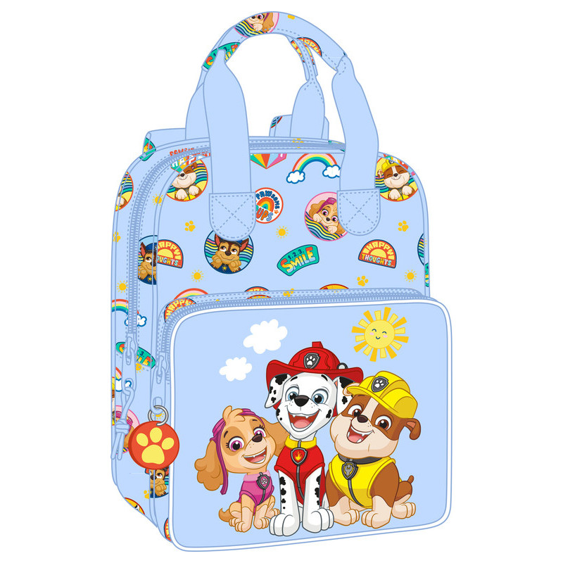 MOCHILA INFANTIL CON ASAS ADAPT. A CARRO PAW PATROL "SUNSHINE" 612242765 28*20 SAFTA22