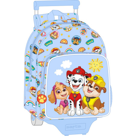 MOCHILA 185+CARRO 705 PAW PATROL "SUNSHINE" 612242020 34*26 SAFTA22
