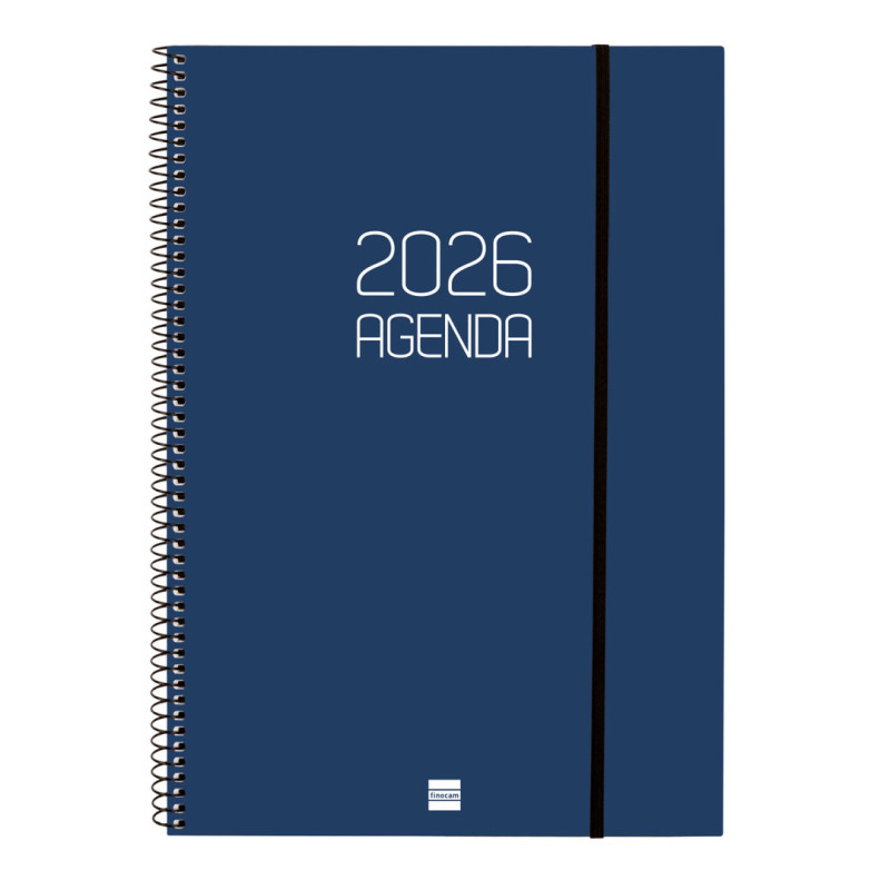 AGENDA OPAQUE E40 SVH 2026 AZUL+ FINOCAM26 742781026 217 X 14 X 297 MM