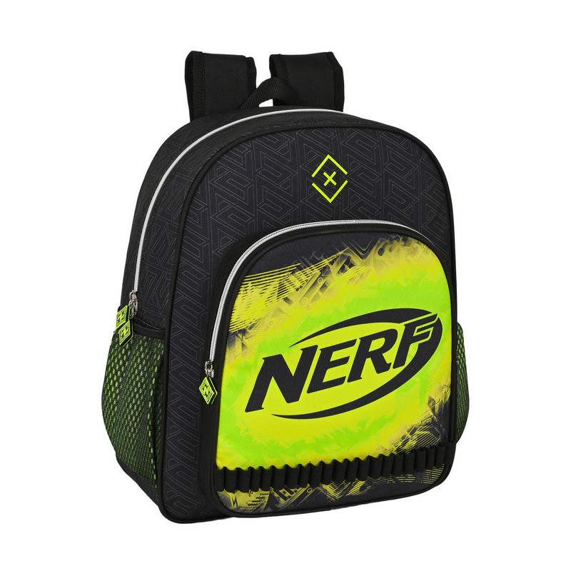 MOCHILA JUNIOR ADAPTABLE NERF "NEON" 612240640 38*32 SAFTA22