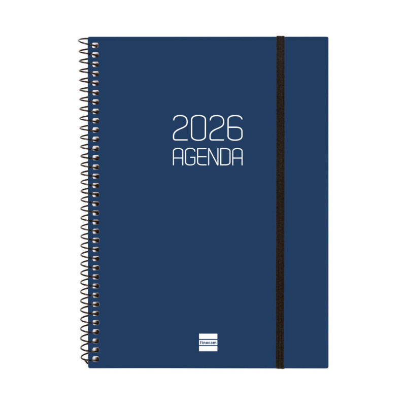 AGENDA OPAQUE E10 SVH 2026 AZUL+ FINOCAM26 742761026 162 X 14 X 212 MM