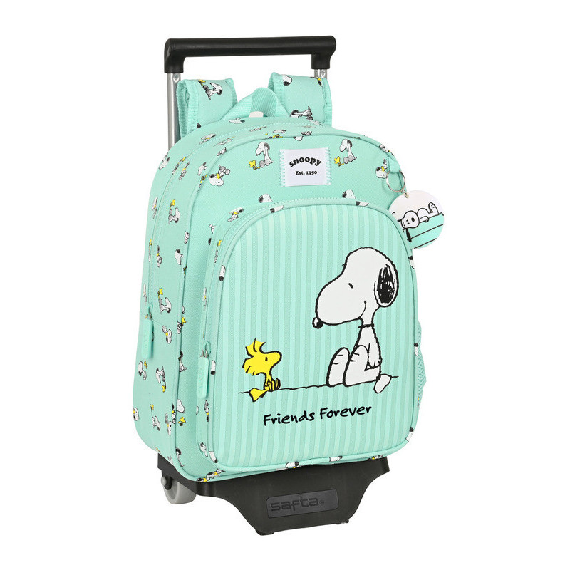 MOCHILA 185+CARRO 705 SNOOPY "FRIENDS FOREVER" 612239020 34*26 SAFTA22