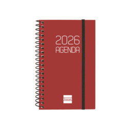 AGENDA OPAQUE E3 SVH 2026 BURDEOS+ FINOCAM26 742717426 85 X 14 X 127 MM