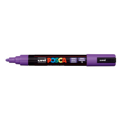 MARCADOR UNI-BALL POSCA PC-5M PUNTA REDONDA 1,8-2,5MM VIOLETA (12)