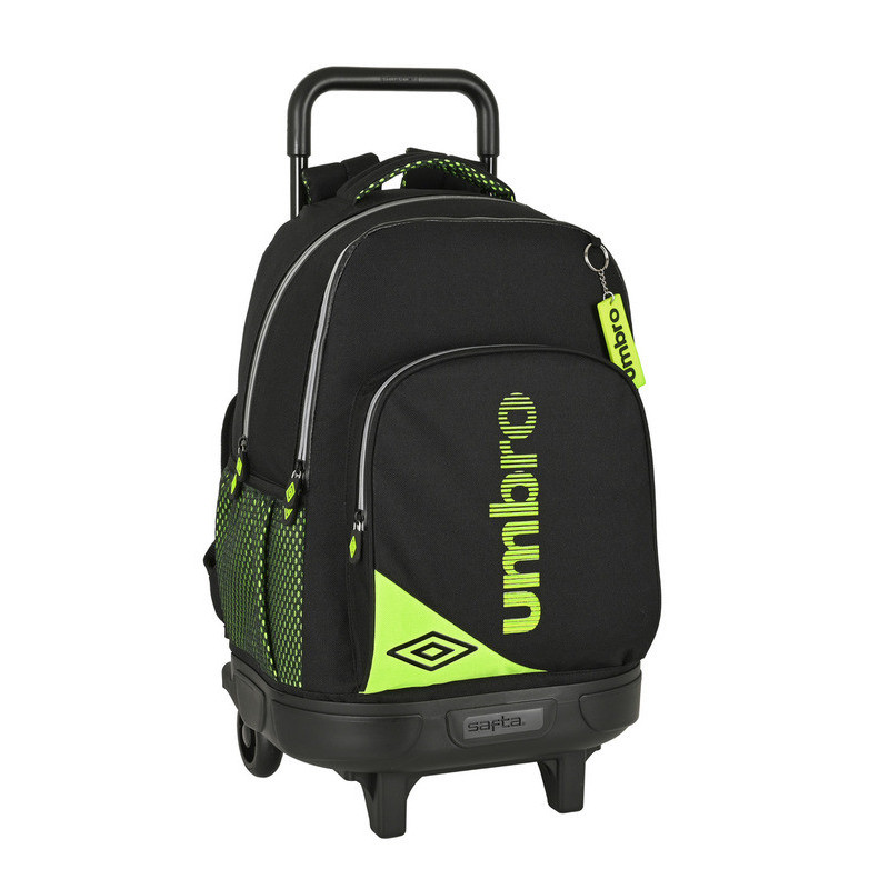 MOCHILA GDE C/RUEDAS COMPACT EXTRAIBLE UMBRO "ESSENTIALS" 612237918 45*33 SAFTA22
