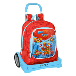 MOCHILA 522+CARRO EVOLUTION SUPERTHINGS "KAZOOM KIDS" 612276860 42*32 SAFTA22