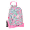 MOCHILA 876+CARRO EVOLUTION VMB "ROSEBLOOM" 612236860 46*30 SAFTA22