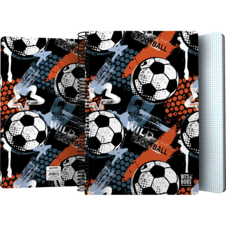 CUAD.PP Fº 80H 90G C4MM B&B WILD FOOTBA GRAFOPLAS26 UNIDAD 16502231