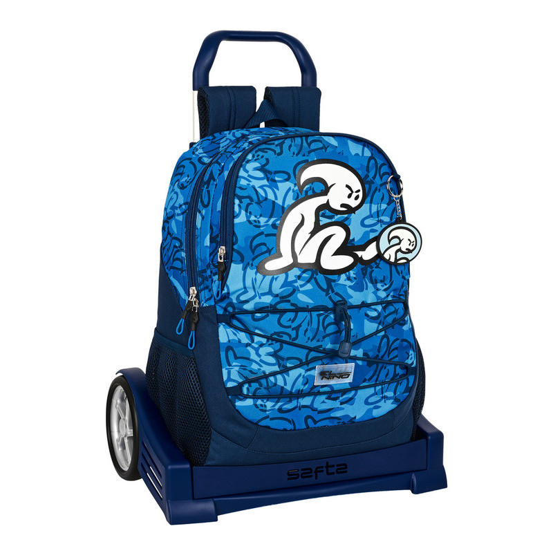 MOCHILA 665+CARRO EVOLUTION EL NIÑO "BLUE BAY" 612232860 44*32 SAFTA22