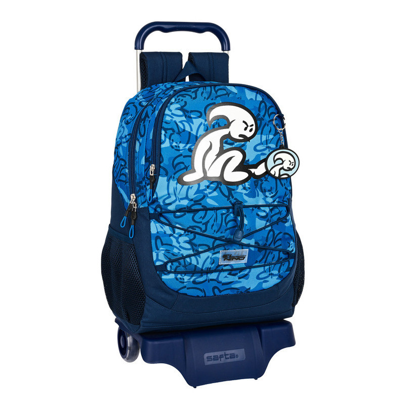 MOCHILA 665+CARRO 905 EL NIÑO "BLUE BAY" 612232313 44*32 SAFTA22