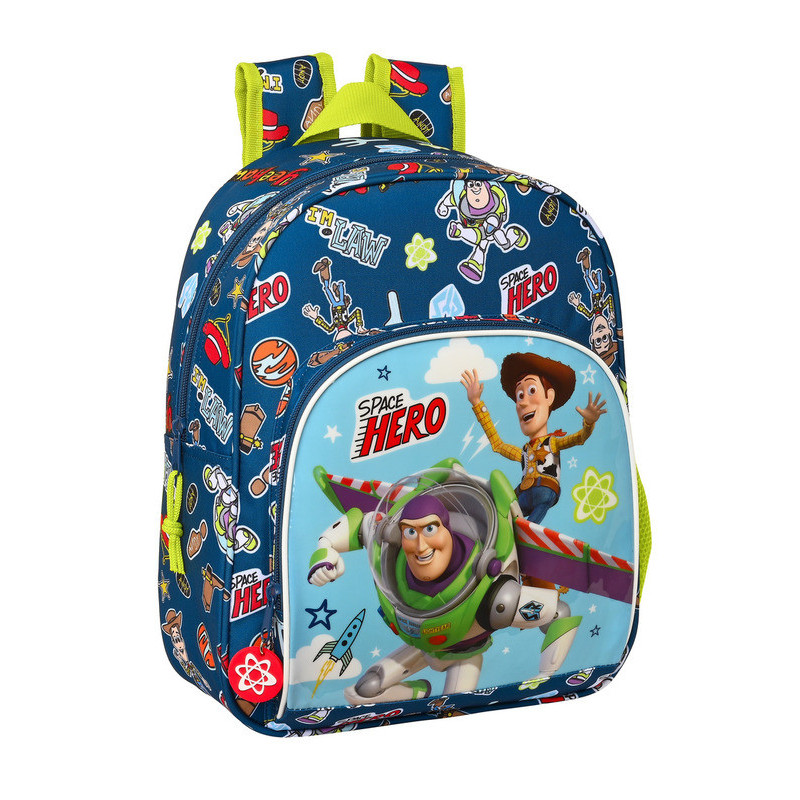 MOCHILA INFANTIL ADAPTABLE TOY STORY "SPACE HERO" 612231609 34*28 SAFTA22