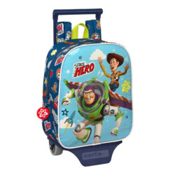 MOCHILA 232+CARRO 805 TOY STORY "SPACE HERO" 612231280 28*22 SAFTA22