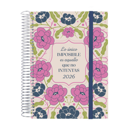 AGENDA DESIGN COL.E10 1DP 2026 IMPOSIBLE+ FINOCAM26 742312526 172 X 29 X 212 MM