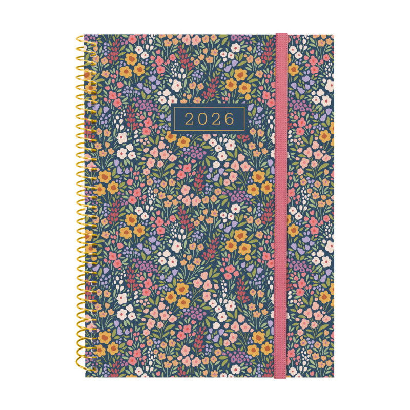 AGENDA DESIGN COL.E10 SVH 2026 FLORA CAT+ FINOCAM26 742273026 162 X 14 X 212 MM