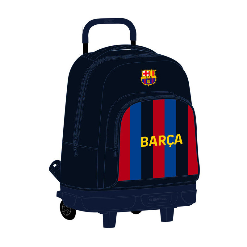 MOCHILA GDE. C/RUEDAS COMPACT EXT.SIMPLE F.C.BARCELONA 1ª EQUIP. 22/23 SAFTA23 ENERO 612229918