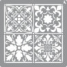STENCIL BALDOSAS 20X20 CM - 6758 LA PAJARITA LPA008007 UNIDAD