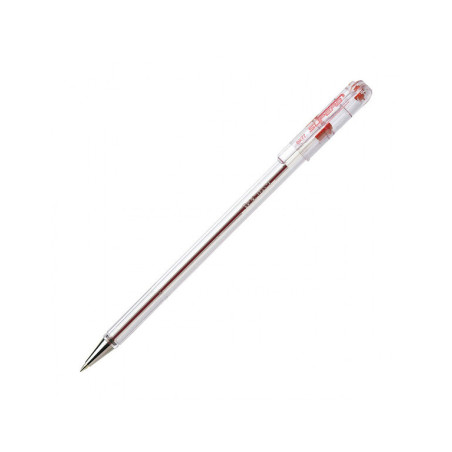 BOLIGRAFO PENTEL SUPER-B BK77 ROJO C/10+2U