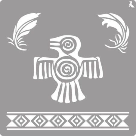 STENCIL ST-02 MAYA LA PAJARITA 090002 UNIDAD