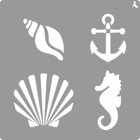 STENCIL ST-03 SEA LA PAJARITA 090003 UNIDAD