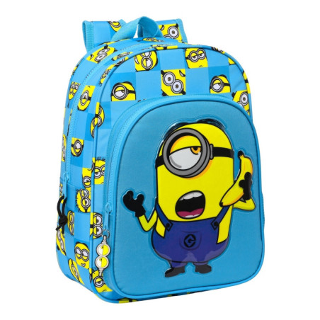 MOCHILA INFANTIL ADAPT.CARRO MINIONS "MINIONSTATIC" SAFTA25 ENERO 612228185