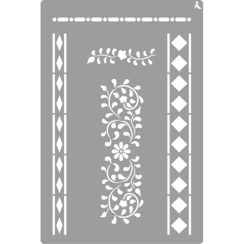 STENCIL ST-08 DECO LA PAJARITA 090008 UNIDAD