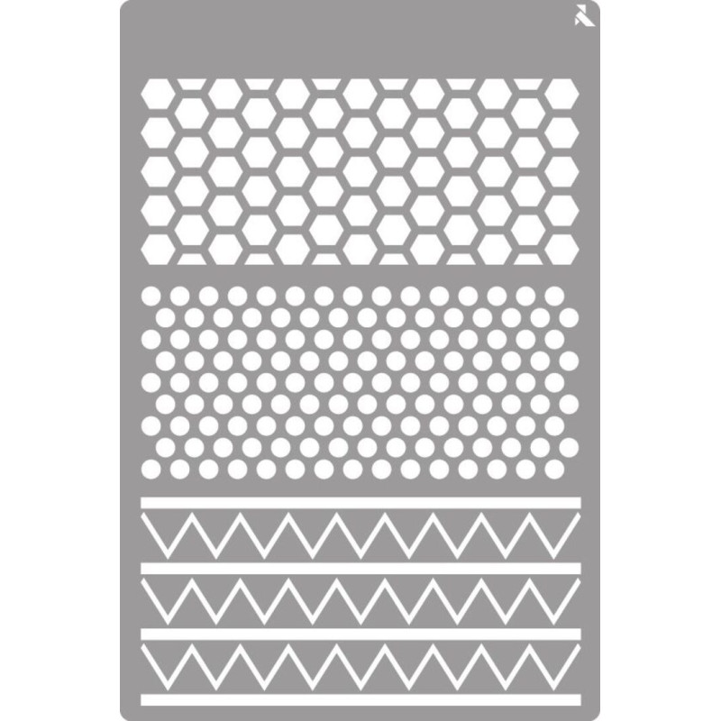 STENCIL ST-14 TEXTURES LA PAJARITA 090014 UNIDAD